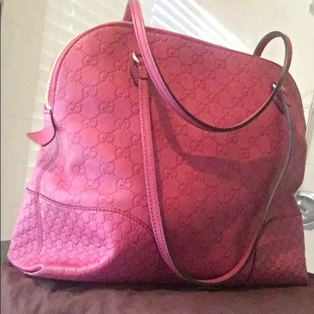 Gucci GG Monogram Supreme Large Hobo